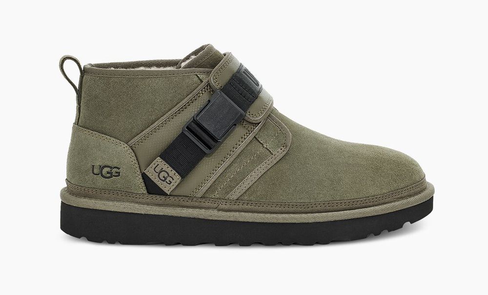 Ugg Neumel Snapback - Mens Chukka Boots - Green - NZ (4690USGIB)